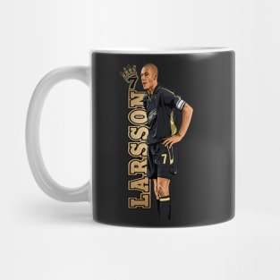 Henrik Larsson Glasgow Celtic Away Strip 2003 Mug